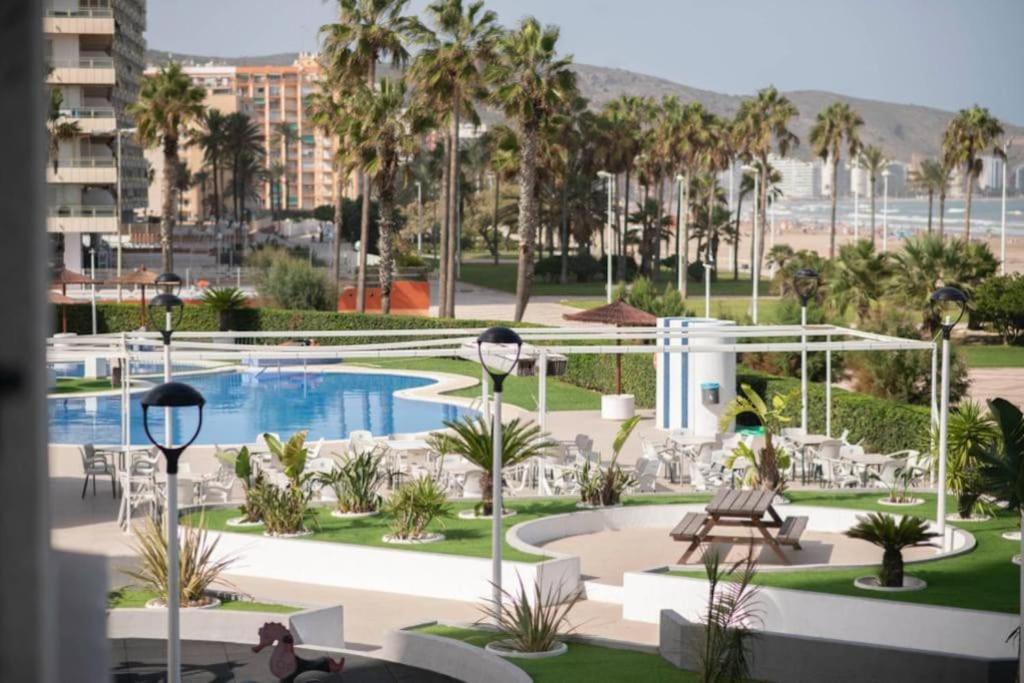 Espacio2,1A Linea,Jacuzzi,Piscina Cullera Kültér fotó