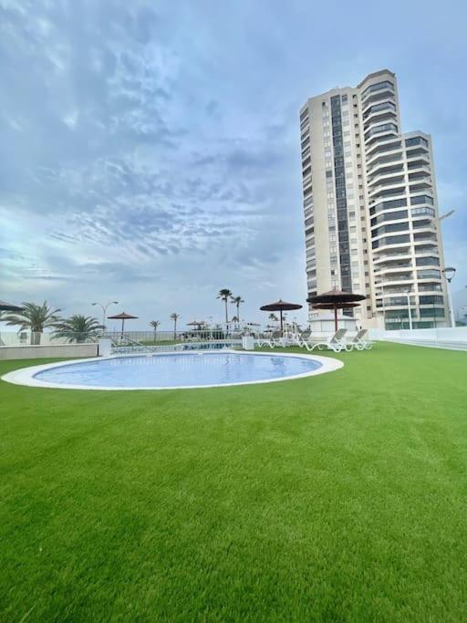 Espacio2,1A Linea,Jacuzzi,Piscina Cullera Kültér fotó