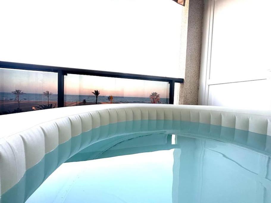 Espacio2,1A Linea,Jacuzzi,Piscina Cullera Kültér fotó
